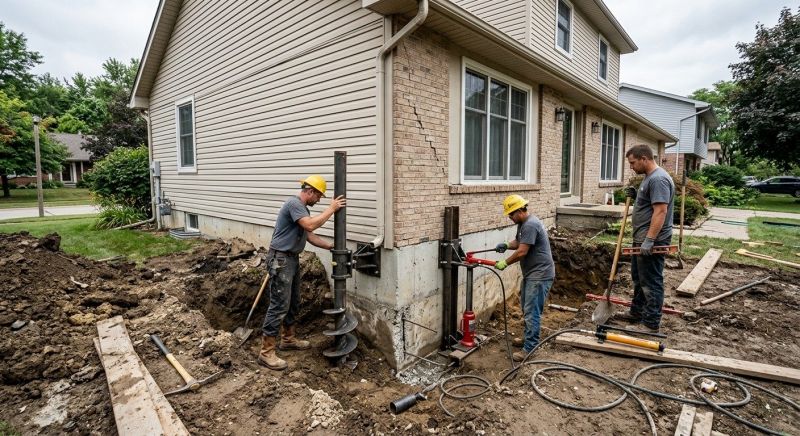 Foundation Structural Repair in Ortonville, MI