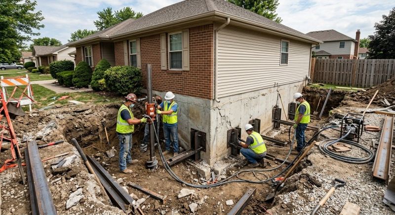 Foundation Structural Repair in Richmond, MI