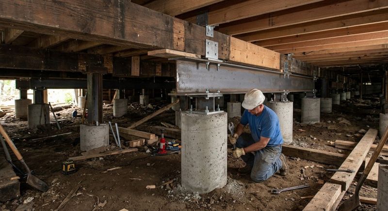 Foundation Support Service in Oxford, MI