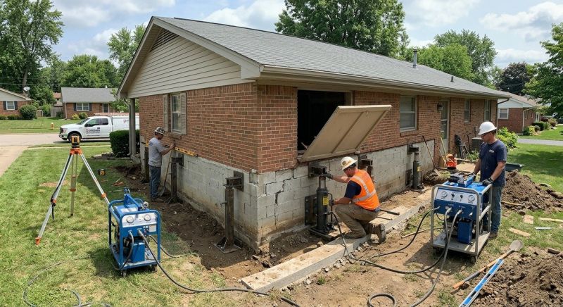 Home Foundation Leveling in White Lake, MI