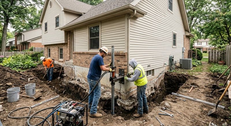 Home Foundation Repair in Birmingham, MI