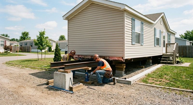 House Leveling in Columbiaville, MI