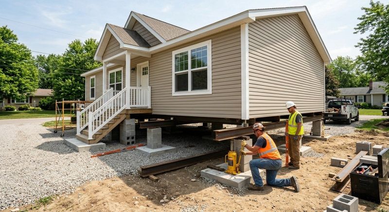House Leveling in Columbiaville, MI