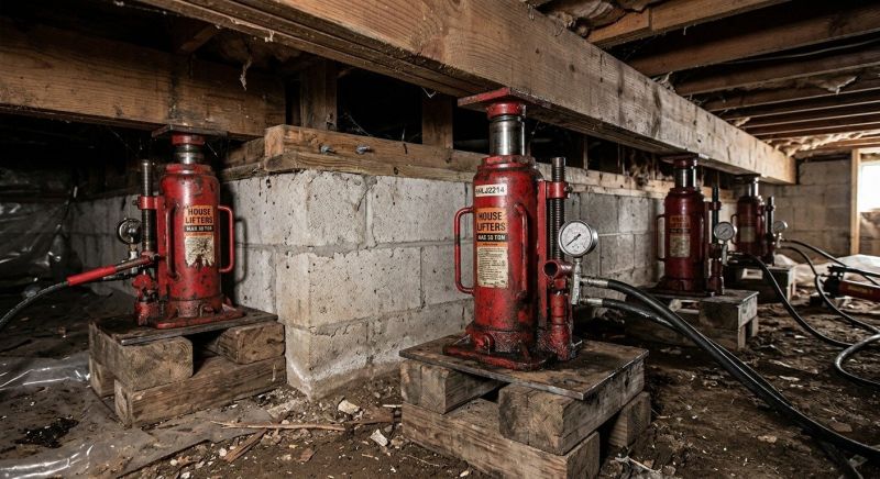 House Settling Repair in Oxford, MI