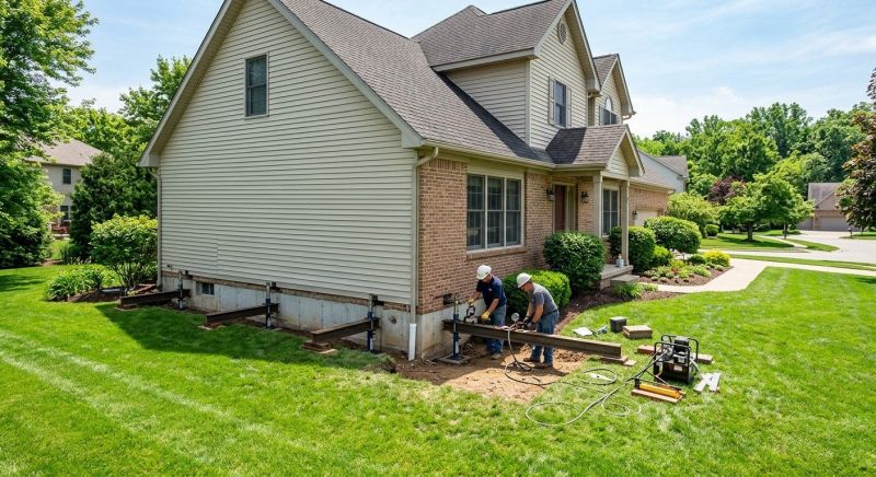 House Settling Repair in Oxford, MI