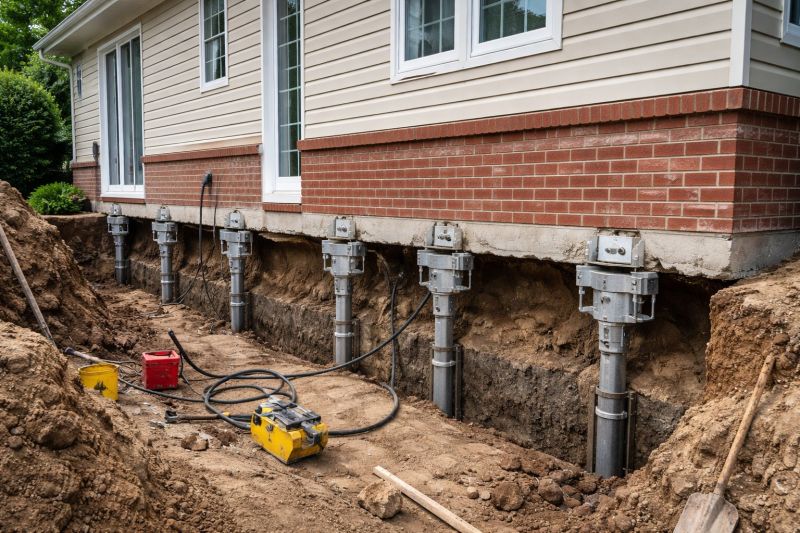 House Underpinning in Oxford, MI