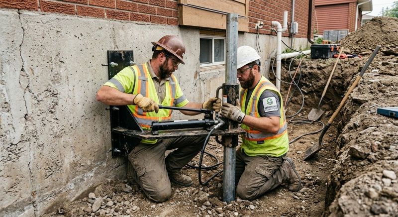 Settling Foundation Service in Lake Orion, MI