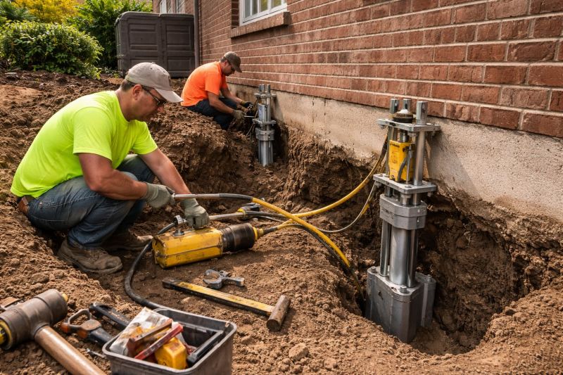 Settling Foundation Service in Milford, MI