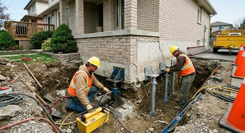 Structural Foundation Repair in Franklin, MI