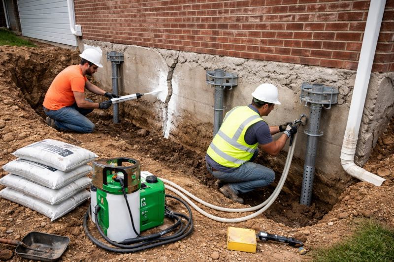 Structural Foundation Repair in Macomb, MI