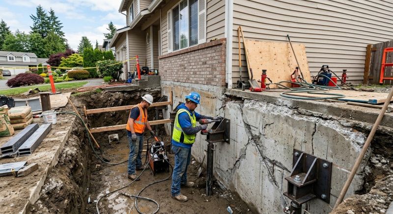 Structural Foundation Repair in Metamora, MI