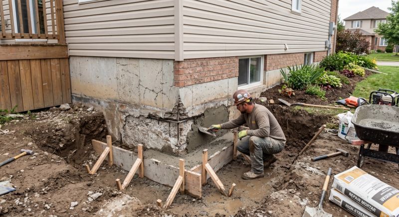 Structural Foundation Repair in Milford, MI