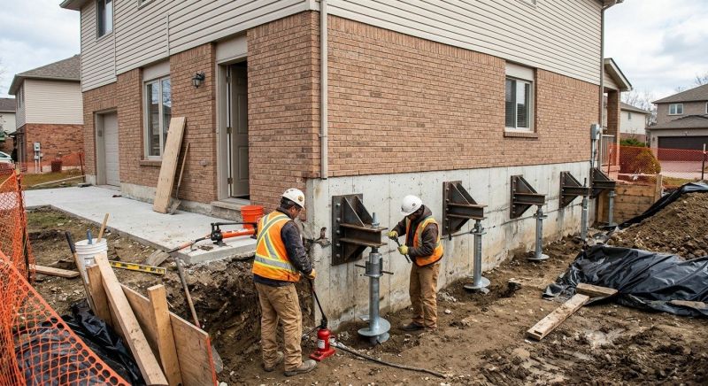 Structural Foundation Repair in Romeo, MI