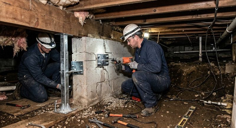 Structural Foundation Repair in Romeo, MI