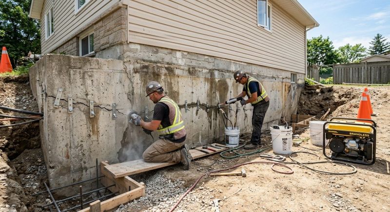 Structural Foundation Repair in Washington, MI