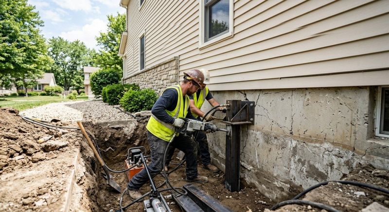 Structural Foundation Repair in West Bloomfield, MI